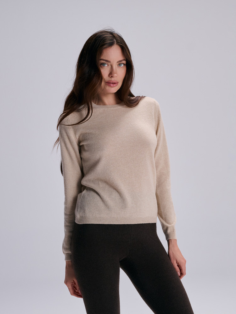 Sweter damski z kaszmiru basic