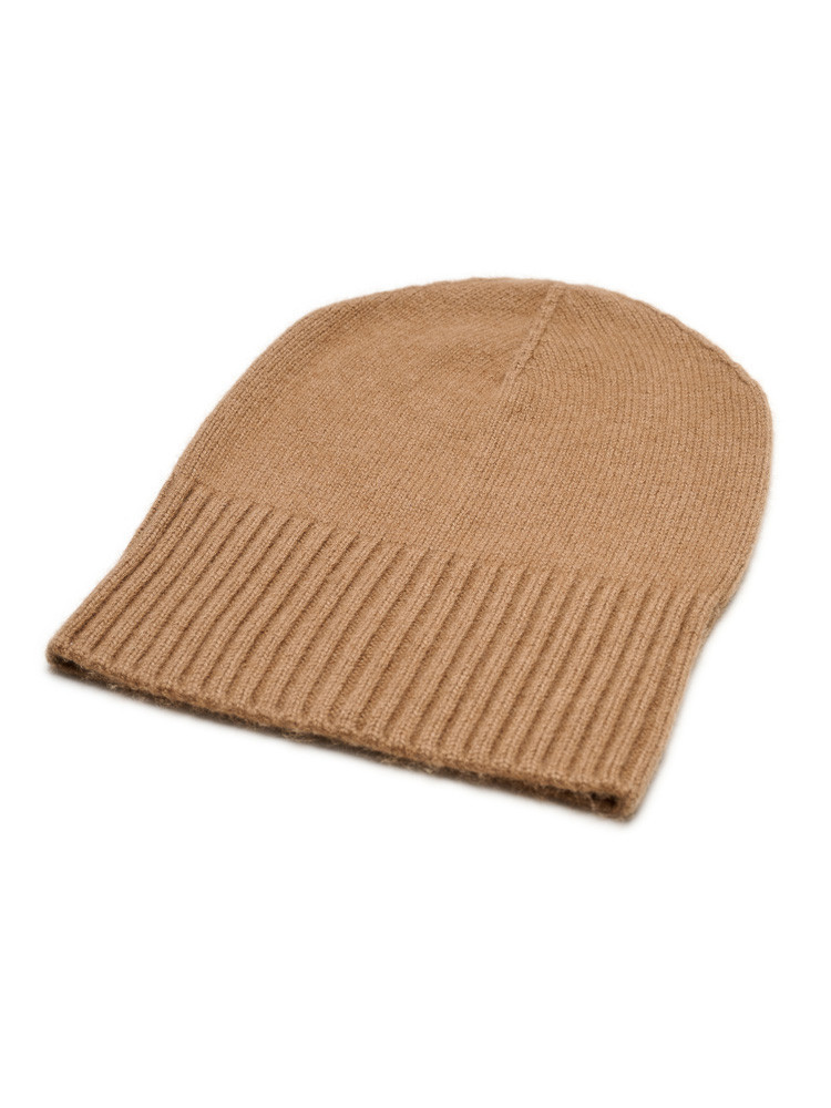 Czapka z wełny wielbłąda camel 100%